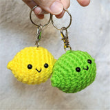 CROCHET PATTERN: Fruit Keychains