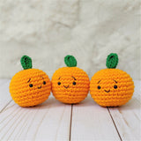 Crochet Orange Play Food Fruit Pattern, Amigurumi Food Downloadable Patterns