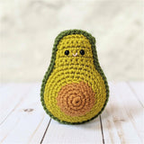 CROCHET PATTERN PACK: Veggies - Carrot, Avocado, Mushrooms, Bell Pepper, Eggplant