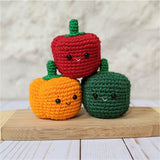 CROCHET PATTERN: Bell Pepper