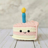 Crochet Birthday Cake Pattern, Amigurumi Food Dessert Baking Plushes