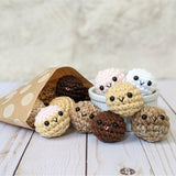 CROCHET PATTERN PACK: Coffee and Donuts