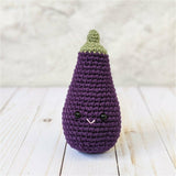 CROCHET PATTERN: Eggplant