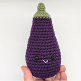 CROCHET PATTERN: Eggplant