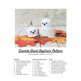 CROCHET PATTERN: Ghost Keychain
