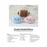 CROCHET PATTERN: Football