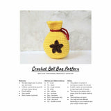 CROCHET PATTERN: Star Bag Plush