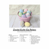 CROCHET PATTERN: Easter Eggs