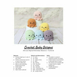 CROCHET PATTERN: Baby Octopus