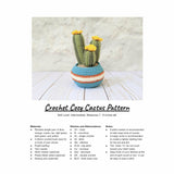 CROCHET PATTERN: Cozy Fall Cactus