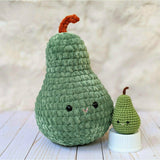 CROCHET PATTERN: Jumbo Pear