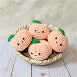 CROCHET PATTERN PACK: Stonefruits - Peach, Apricot, Plum