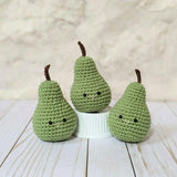 CROCHET PATTERN: Pear