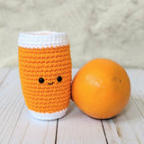 CROCHET PATTERN PACK: Breakfast Plate - Eggs, Sausage, Fruit, Coffee, and Juice