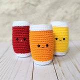 CROCHET PATTERN: Orange Juice Glass