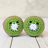 CROCHET PATTERN PACK: Fruit Basket - Apple, Banana, Orange, Pear, , Pineapple, Kiwi, Peach, Apricot, Plum