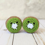 Crochet Kiwi Pattern, Amigurumi Play Food, Easy Beginner Food Patterns