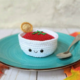 CROCHET PATTERN: Tomato Basil Soup