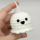 CROCHET PATTERN: Ghost Keychain
