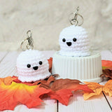 CROCHET PATTERN: Ghost Keychain