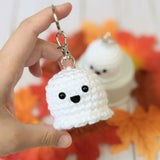 CROCHET PATTERN: Ghost Keychain