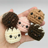 CROCHET PATTERN PACK: Valentine Chocolates - Truffles, Hershey Kisses, and Strawberries