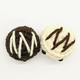 CROCHET PATTERN PACK: Valentine Chocolates - Truffles, Hershey Kisses, and Strawberries