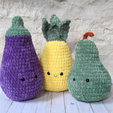CROCHET PATTERN: Jumbo Pear