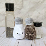 CROCHET PATTERN: Salt and Pepper Shakers
