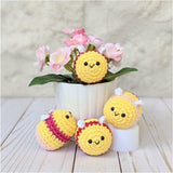Crochet Bee Pattern, Easy Beginner Stuffed Animal Bee, Amigurumi Bee Pattern